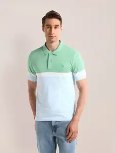 U.S. Polo Assn. Men Polo Collar Slim Fit T-shirt