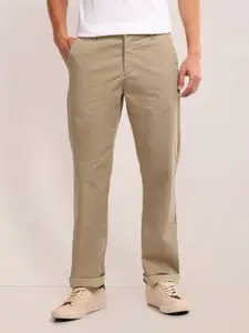 U.S. Polo Assn. Men Classic Straight Fit Chinos Trousers