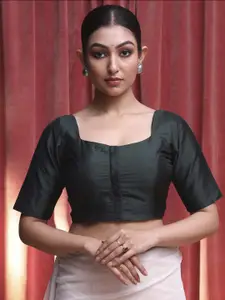 Indethnic Square Neck Saree Blouse