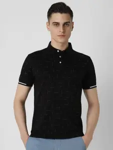 Van Heusen Sport Men Mandarin Collar Pockets T-shirt