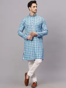 Yugnik Men Regular Kurta with Pyjamas