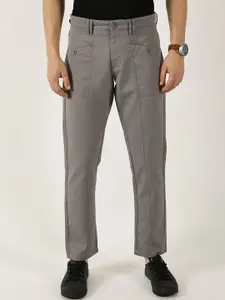 Thomas Scott Men Smart Easy Wash Cargos Trousers