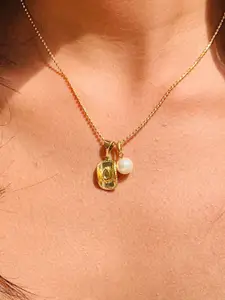 Just Lil Things Beaded Pendant With Chain