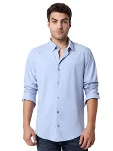 SPYKAR Men Slim Fit Opaque Casual Shirt
