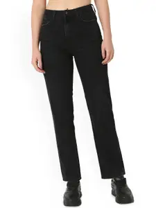SPYKAR Women Straight Fit High-Rise Jeans