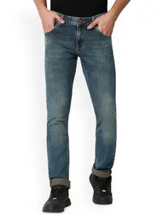 SPYKAR Men Skinny Fit Low-Rise Heavy Fade Jeans