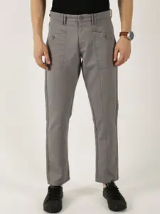 Thomas Scott Men Smart Easy Wash Cargos Trousers