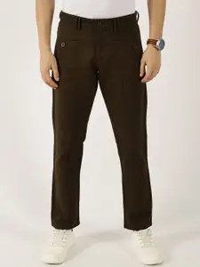 Thomas Scott Men Smart Easy Wash Cargos Trousers