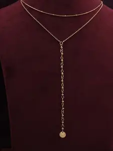 PALMONAS Gold-Plated Necklace