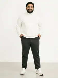 The Pant Project Checks Slim-Fit Wrinkle-Free Power-Stretch Knitted Trousers