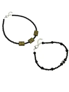 HIGH TRENDZ Women Set of 2 Anklets