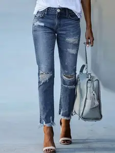 StyleCast x Revolte Women Skinny Fit Light Fade Jeans