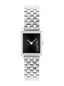 Calvin Klein Women Swiss Elongated Tank Analogue Watch 25000001