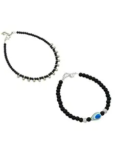 HIGH TRENDZ Women Set of 2 Anklets