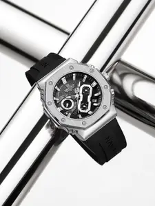 Naviforce Women Skeleton Dial & Straps Reset Time Analogue Watch NF8035L_S W B_