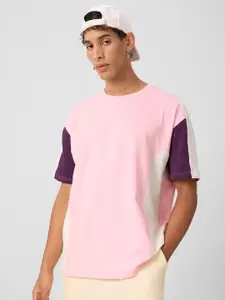 The Souled Store Men Colourblocked T-shirt