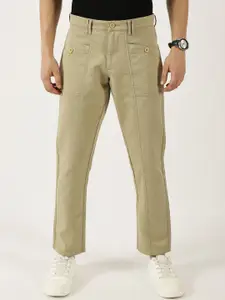 Thomas Scott Men Smart Easy Wash Cargos Trousers