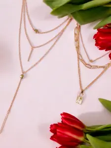 DressBerry Set Of 2 Layered Necklace