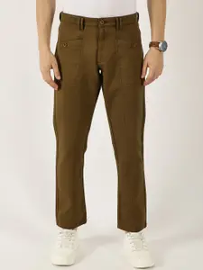 Thomas Scott Men Smart Easy Wash Cargos Trousers