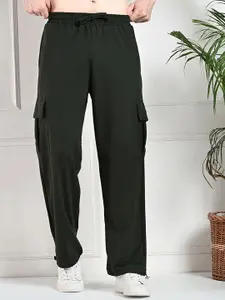 FITINC Men Relaxed Fit Mid Rise Joggers