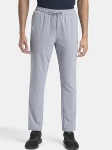 Jockey Microfiber Elastane Trackpant with Zipper Pockets and StayFresh Treatment-MV25