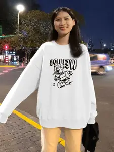 StyleCast Women Printed Sweatshirt