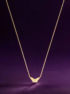 Accessorize Brass Gold-Plated Necklace