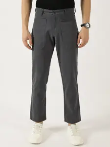 Thomas Scott Men Smart Straight Fit Easy Wash Trousers