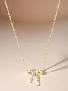 Accessorize Brass Gold-Plated Handcrafted Necklace