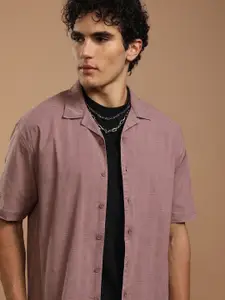 HIGHLANDER Men Faded Opaque Faded Casual Shirt