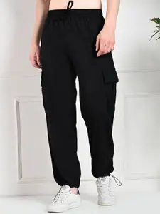 FITINC Men Relaxed Fit Mid Rise Joggers