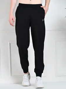 FITINC Men Cotton Relaxed-Fit Mid Rise Joggers