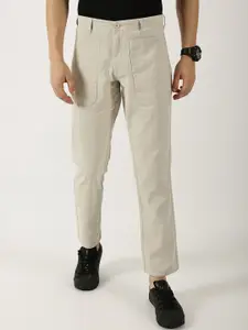 Thomas Scott Men Smart Straight Fit Easy Wash Trousers