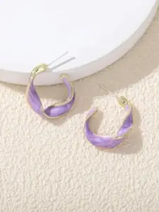 SUBHAGALANKAR Circular Hoop Earrings