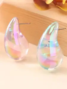 SUBHAGALANKAR Teardrop Shaped Drop Earrings