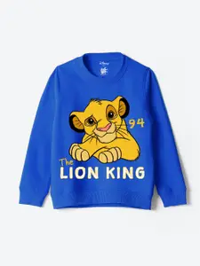 YK Disney Boys Printed Pullover Sweatshirt