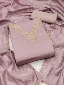 Maroosh Ethnic Motifs Embroidered Gotta Patti Unstitched Dress Material