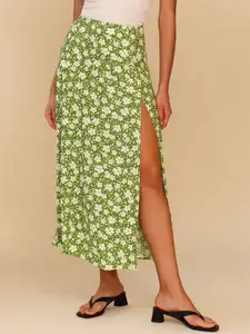 StyleCast Women Printed A-Line Skirt