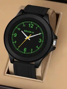 Killer Men Dial & Straps Analogue Watch Timewear 0302BG Black Premium Designer