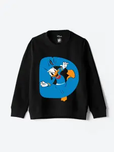 YK Disney Boys Graphic Printed Sweatshirt