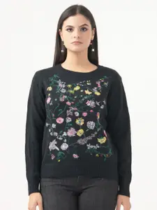 Albion By CnM Women Floral Printed Pullover