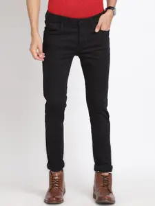 Turtle Men Cotton Classic Mid-Rise Tapered Fit Stretchable Jeans