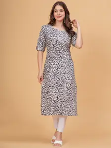 DRESSAR Geometric Printed Regular Straight Kurta