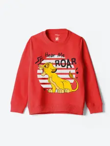 YK Disney Boys Printed Pullover Sweatshirt