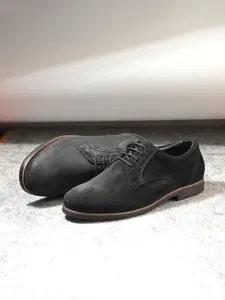 CARLO ROMANO Men Leather Formal Derbys