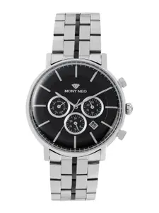 MONT NEO Men Dial & Bracelet Style Straps Analogue Watch 1055C-M1404