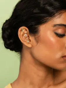 SHAYA 925 Sterling Silver Contemporary Ear Cuff