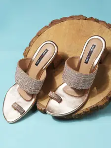 Bata Women Embellished Block Heel Sandals