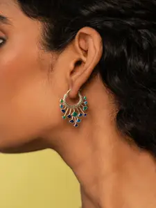 SHAYA 925 Sterling Silver Contemporary Drop Earrings