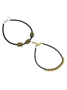 HIGH TRENDZ Women Set of 2 Anklets